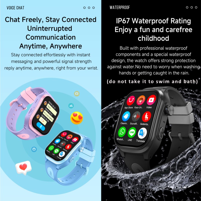 สมาร์ทวอทช์สำหรับเด็กพร้อม GPS - Smartwatch Watches Gift For Boys With Gps บทวิจารณ์และราคา