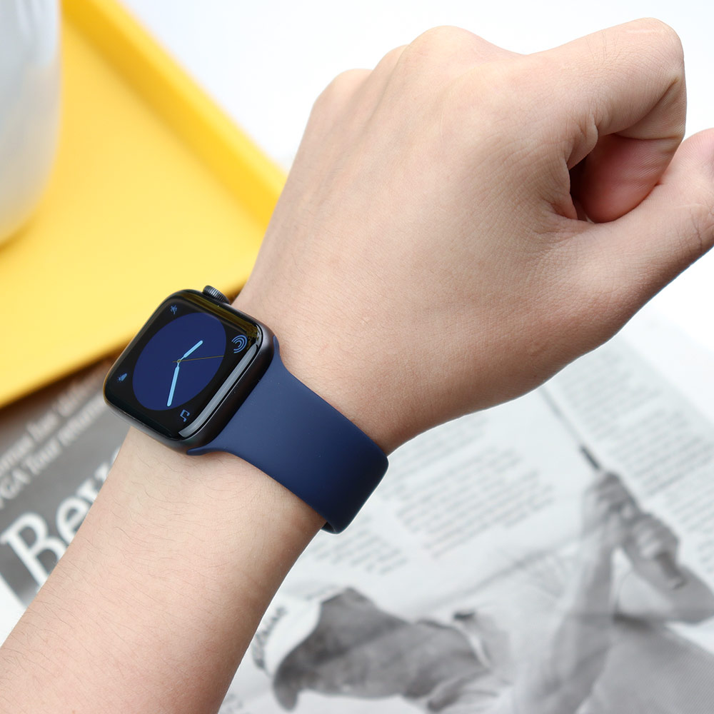 สายซิลิโคนสําหรับ Apple Watch  - Smartwatch Apple Watches For Men บทวิจารณ์และราคา