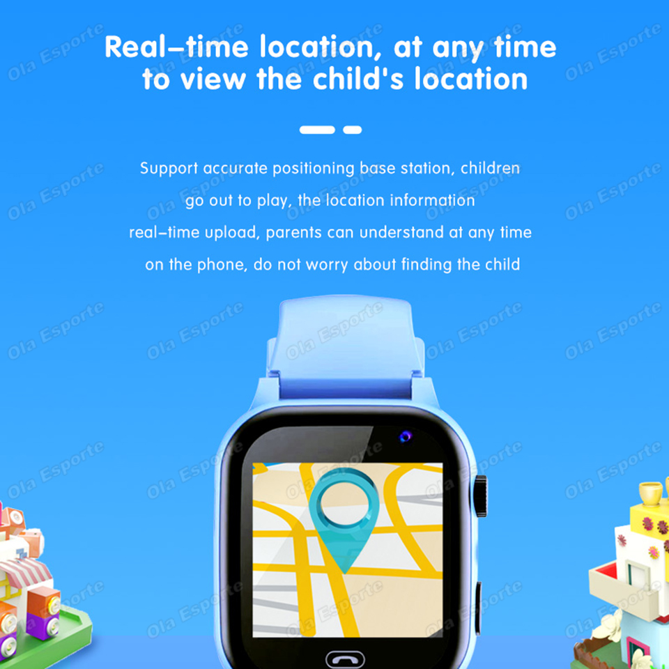 สมาร์ทวอทช์เด็ก 5G รุ่น 2027 พ - Smartwatch Watches For Kid Boy With Gps บทวิจารณ์และราคา
