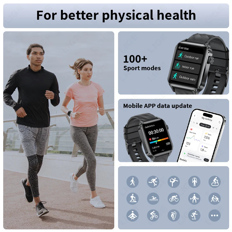 2026 นาฬิกาอัจฉริยะนิวแคลอร์ลี - Smartwatch Watches Wallpaper บทวิจารณ์และราคา