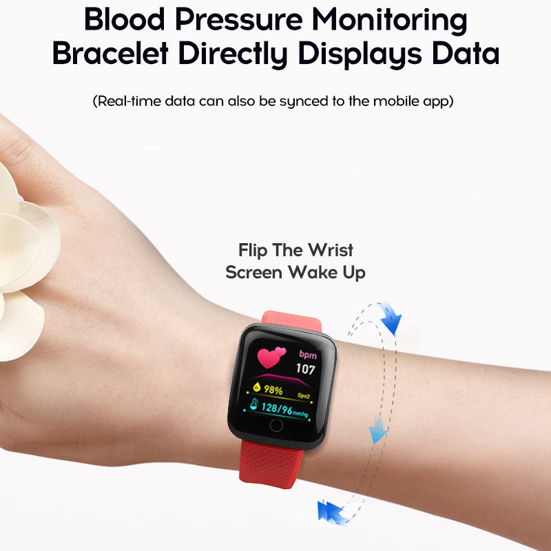 116plus สมาร์ทวอท์ชผู้ชายผู้หญ - Smartwatch Sports Watches For Women บทวิจารณ์และราคา