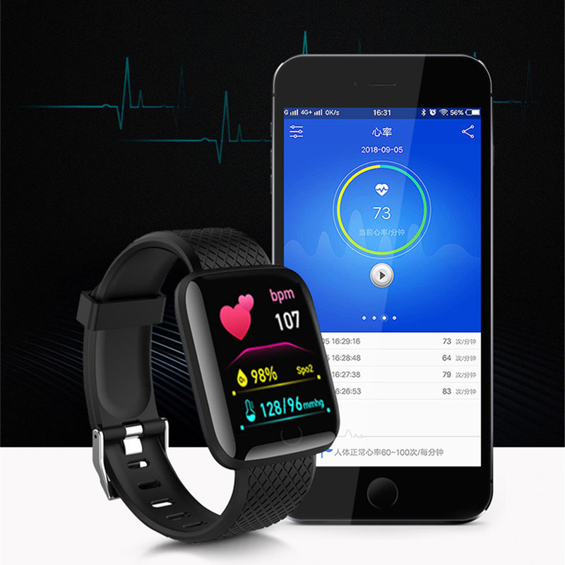 116plus สมาร์ทวอท์ชผู้ชายผู้หญ - Smartwatch Sports Watches For Women บทวิจารณ์และราคา