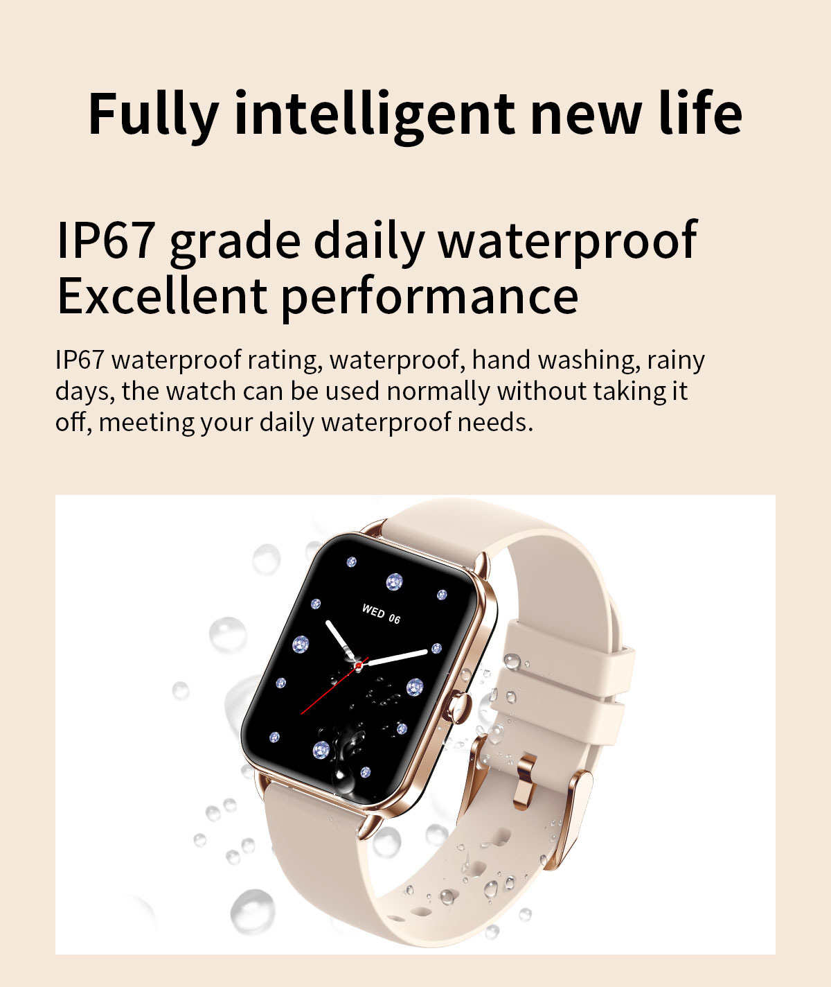 2024 สมาร์ทนาฬิกาโทรศัพท์ Andr - Smartwatch Square Watches For Men บทวิจารณ์และราคา