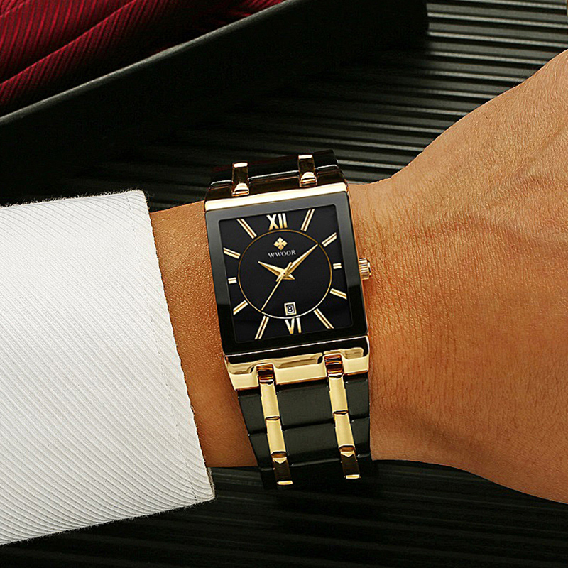 WWOOR ยี่ห้อ Luxury Gold สร้อย - Smartwatch Watches For Men Brands บทวิจารณ์และราคา