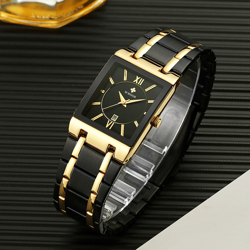 WWOOR ยี่ห้อ Luxury Gold สร้อย - Smartwatch Watches For Men Brands บทวิจารณ์และราคา
