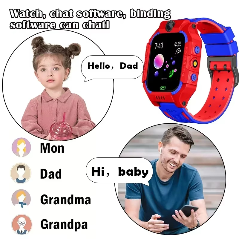 นาฬิกาอัจฉริยะสำหรับเด็ก Lenov - Smartwatch Watches Gift For Boys With Gps บทวิจารณ์และราคา